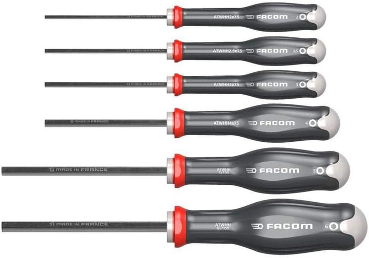 Facom ATWHH.JT6 Schraubendreher-Set Klassische 6 PIECES, Klassische 6 PIECES