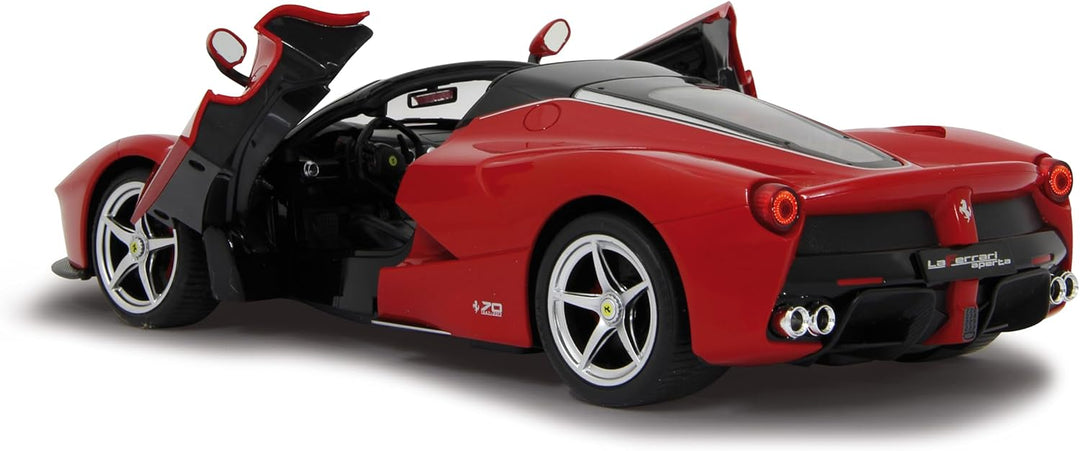 JAMARA 405150 - Ferrari LaFerrari Aperta 1:14 27MHz Driftmodus - Türen öffnen, offiziell lizenziert,