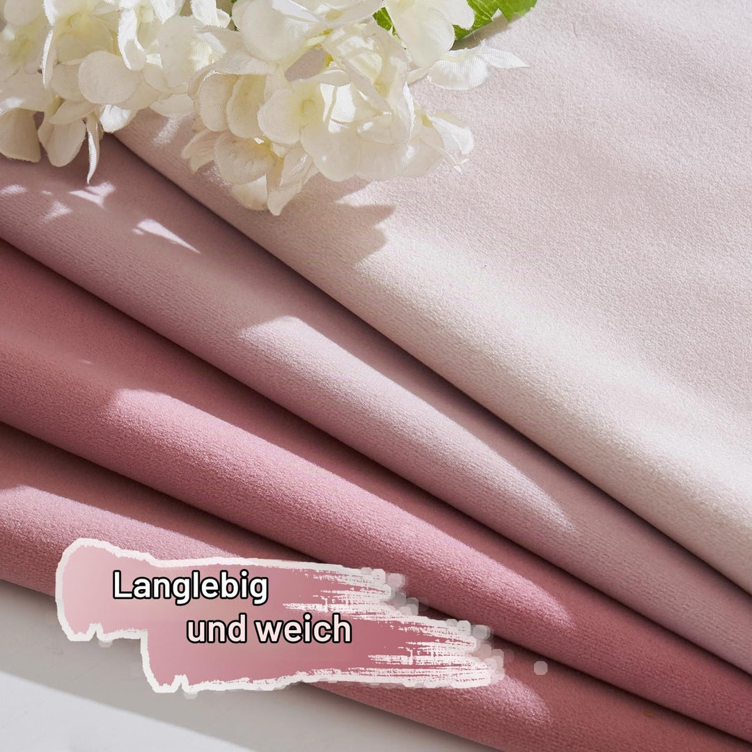MIULEE Samt Kissenbezug Kissenhülle 4er Set Sofakissen Samtkissen Dekorative Dekokissen Couchkissen
