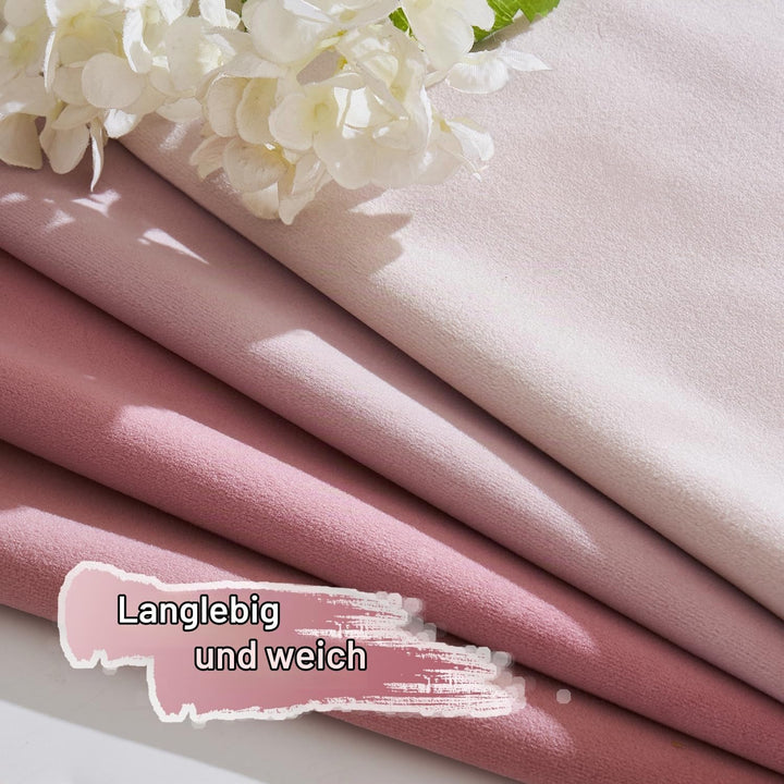 MIULEE Samt Kissenbezug Kissenhülle 4er Set Sofakissen Samtkissen Dekorative Dekokissen Couchkissen