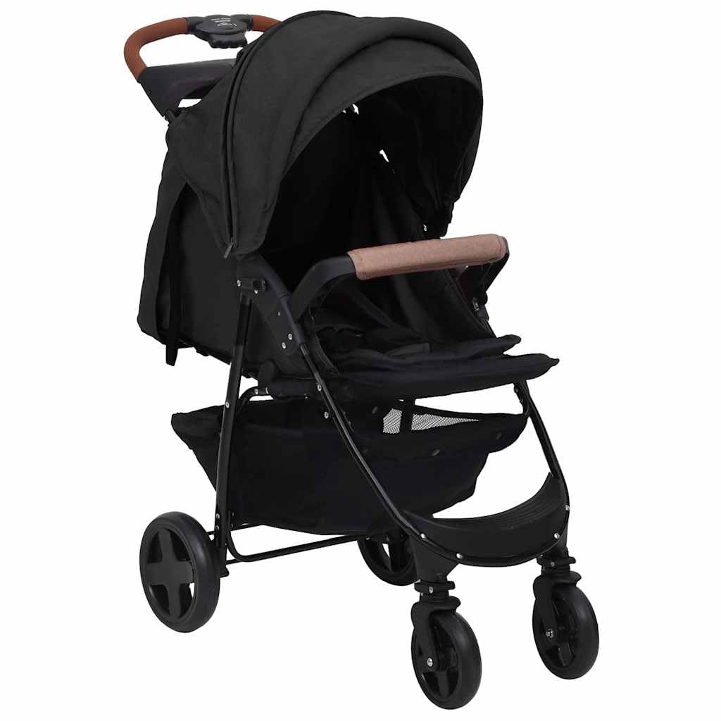 vidaXL Kinderwagen 2-in-1 Klappbar Kombikinderwagen Kinder Baby Buggy Sportwagen Reisebuggy Babywage