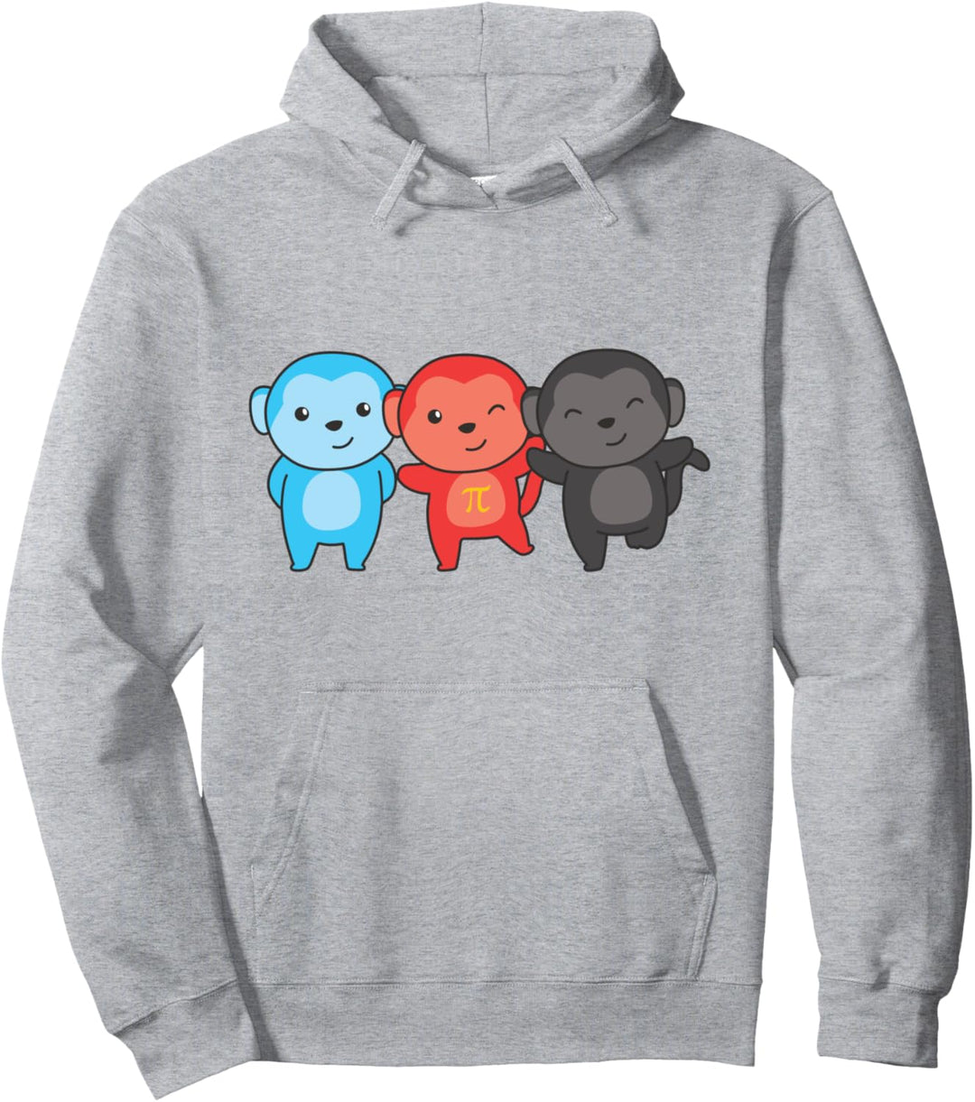 Polyamorie Flagge Pride Monat LGBTQ Poly Affe Pullover Hoodie