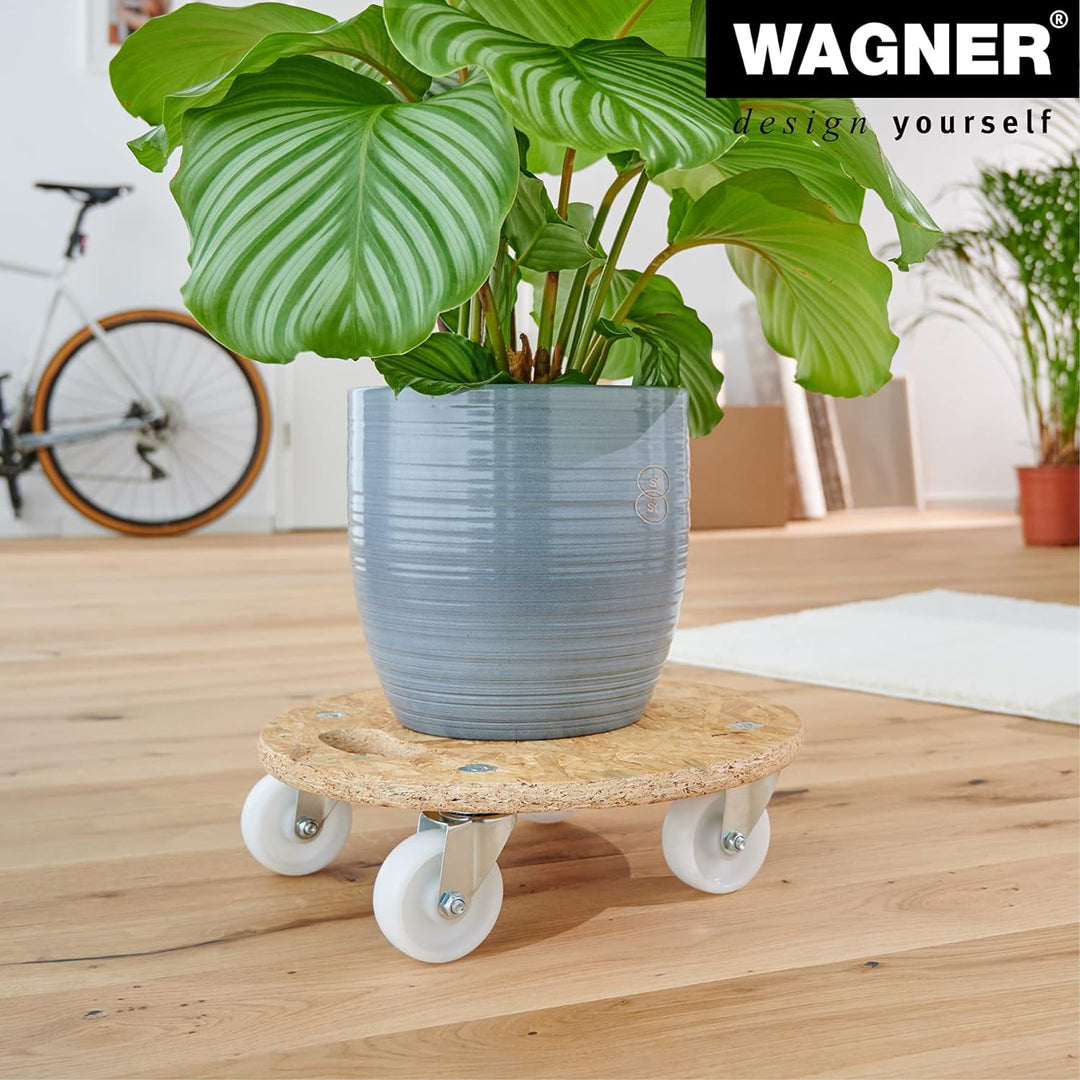 WAGNER Transporthilfe MM 1171 I 38 cm - ideal für Geräte & schwer beladene Kisten I Tragkraft 250 kg