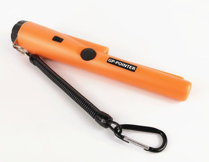 Metal Detectors Portable Gold Hunter GP-POINTER Orange Gold Finder Hand Held with LED light for Low
