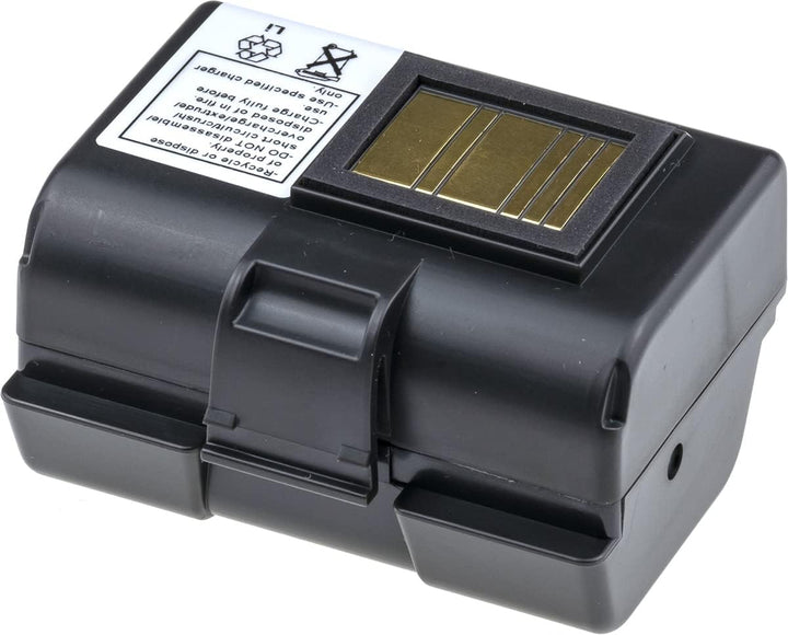 Akku für Zebra Barcode-Scanner, Teilenummer P1031365-069, Li-Ion, 7,4 V, 5200 mAh (38,4 Wh), schwarz