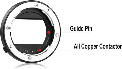 Meike MK-S-AF3A Metall-Autofokus-Makro-Verlängerungsrohr-Adapterring (10 mm + 16 mm) für Sony Mirror