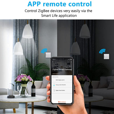 eMylo 3.0 ZigBee Gateway Tuya Smart ZigBee Hub Drahtloses Fernsteuerungs Gateway Smart ZigBee Gatewa