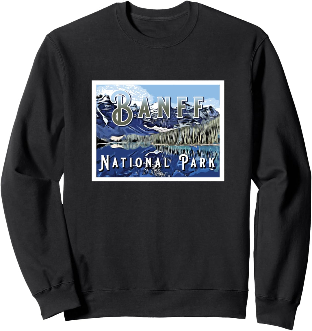 Vintage Banff National Park Kanada Souvenir Sweatshirt