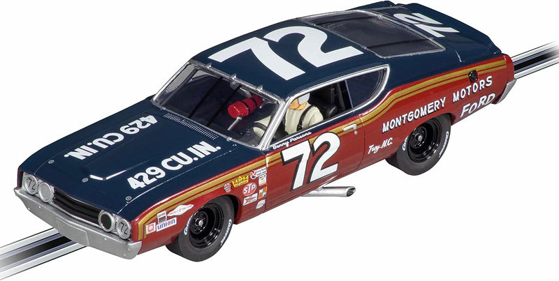 Carrera DIGITAL 132 Ford Torino Talladega "No.72" Auto für Autorennbahn Set für Erwachsene & Kinder