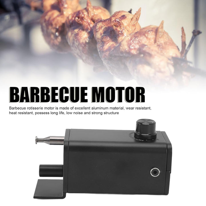Grill-Rotisserie-Motor, Tragbarer USB-Elektro-Grill-Rotisserie-Motor mit Einstellbarer Geschwindigke