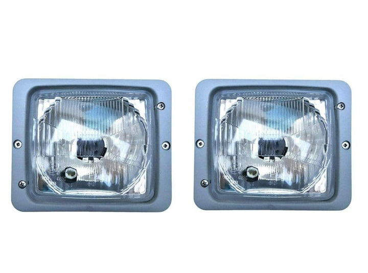 MelTruck® 2x R2 Scheinwerfer mit Fernlicht Positionslicht Abblendlicht für Steyr MB IHC Fendt