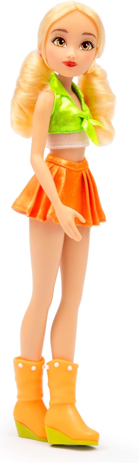 Winx Iconic Puppe – Stella, 27cm, bewegliche Gelenke, goldenes Haar, ikonisches Outfit – offizielles