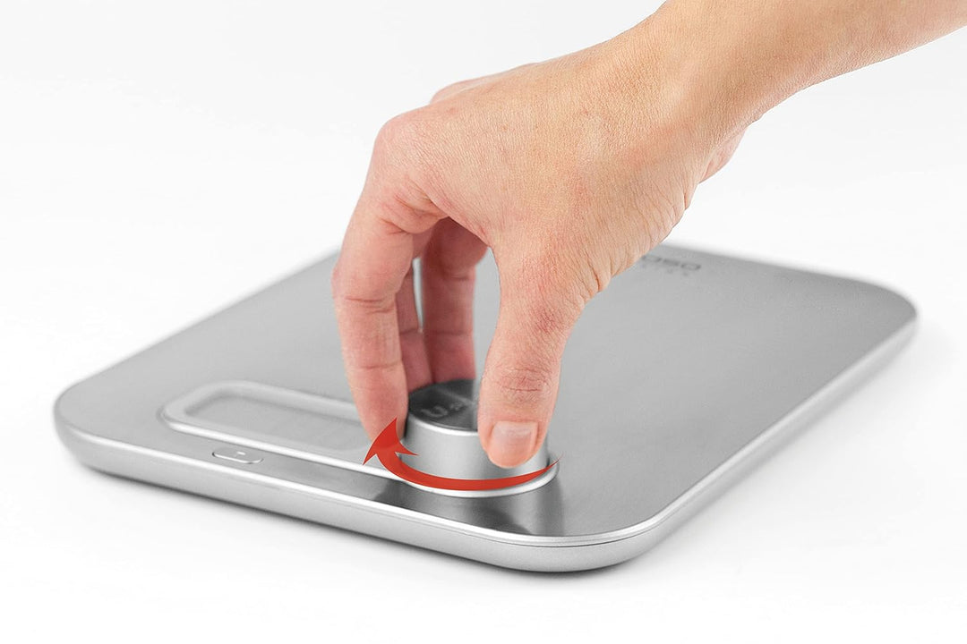 CASO Kitchen Energy Design Küchenwaage, Testsieger Haus & Garten Test, batterielose Nutzung durch ki