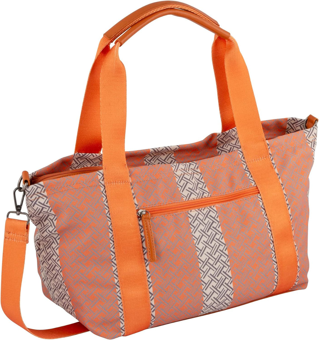 TOM TAILOR Damen Leoni Umhängetasche 50 x 19 x 25 (LxBxH) Orange, 50 x 19 x 25 (LxBxH) Orange