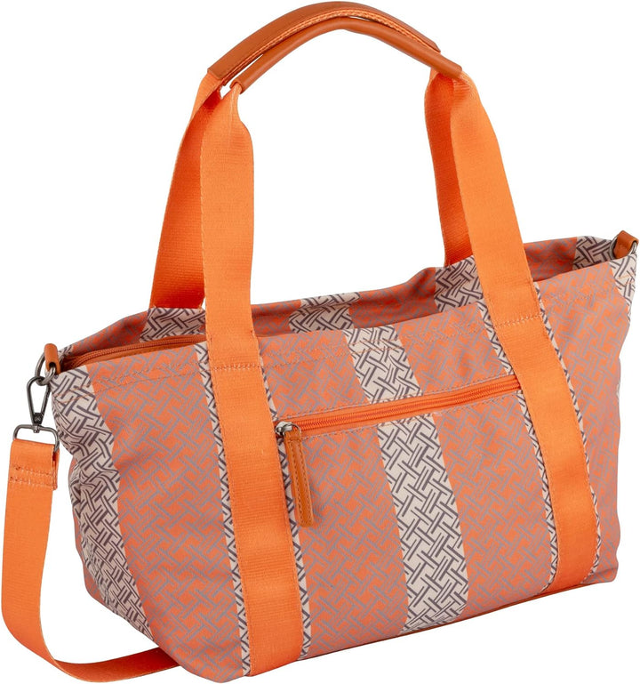TOM TAILOR Damen Leoni Umhängetasche 50 x 19 x 25 (LxBxH) Orange, 50 x 19 x 25 (LxBxH) Orange