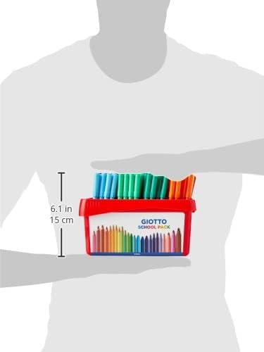 GIOTTO 523800 – Filzstifte mit 144 Stück einzeln, einzeln