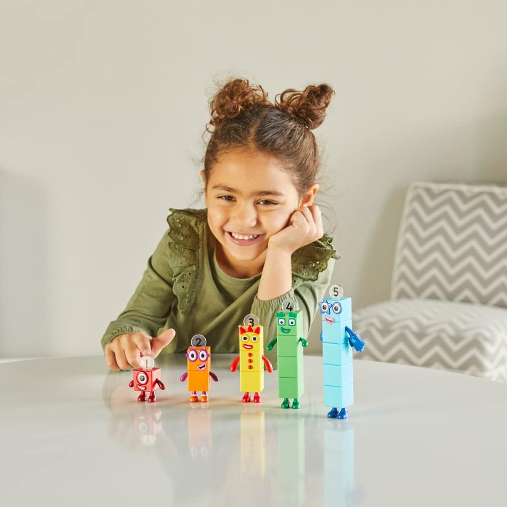 Learning Resources Numberblocks-Freunde Eins bis Fünf, Offizielles Sammelspielzeug, enthält die Numb