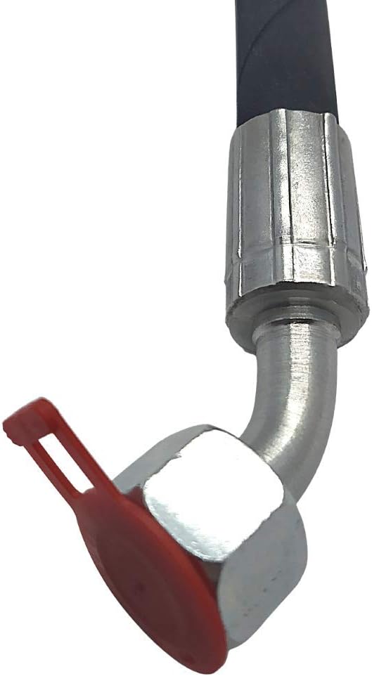 Hydraulikschlauch 12l 2800mm 2SN DN10 | M18x1.5 | DKOL - DKOL45 | 330bar | Konfigurieren Sie Ihren H