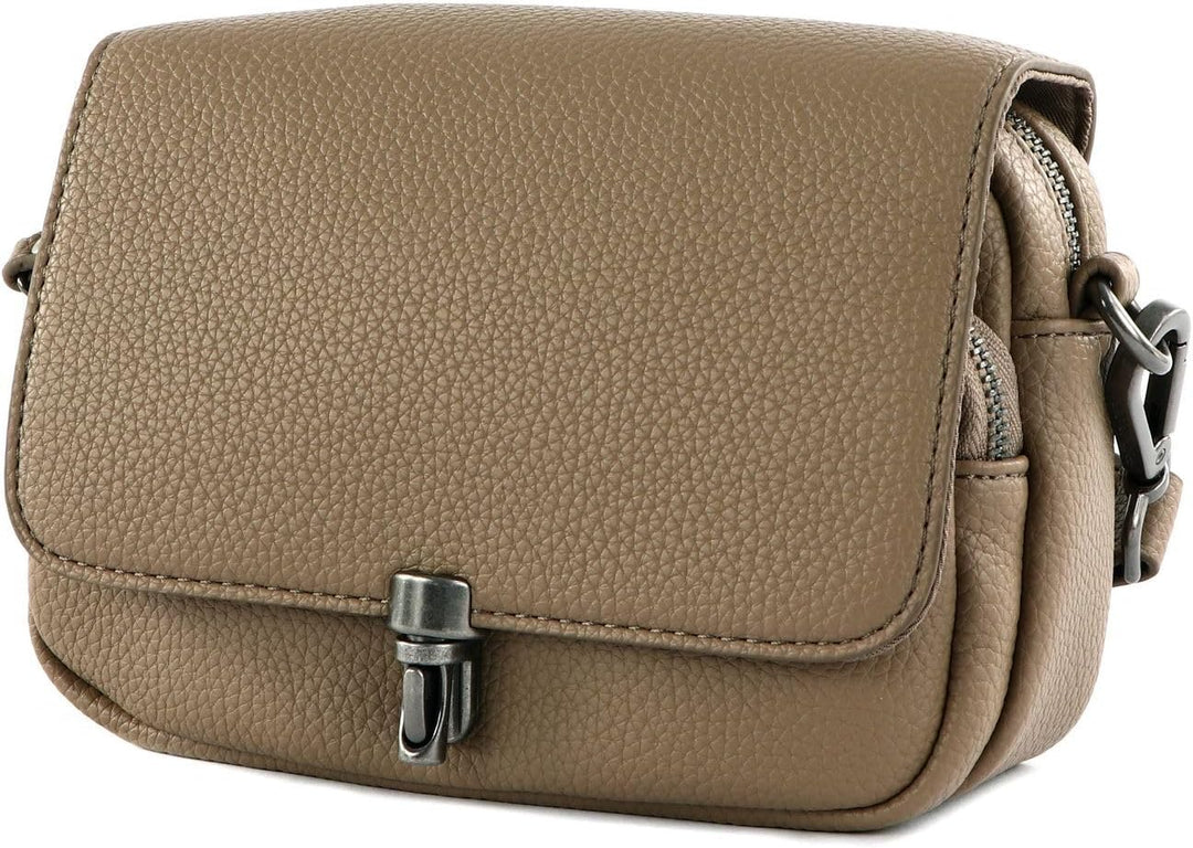 FREDsBRUDER Lanbe - Umhängetasche 19 cm feather grey