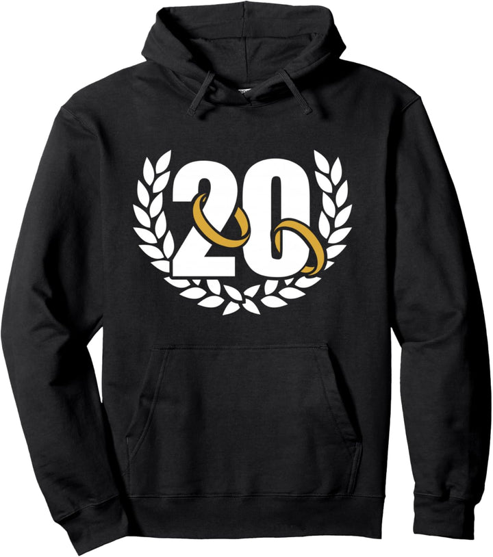 20. Hochzeitstag Pullover Hoodie