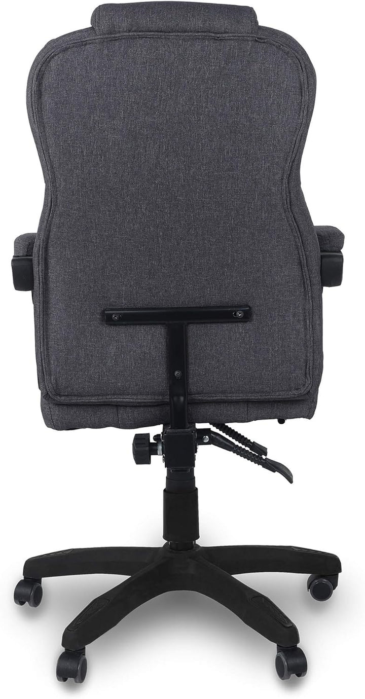 Trisens Bürostuhl, ergonomischer Schreibtischstuhl Stoff Chefsessel mit gepolsterten Armlehnen und K