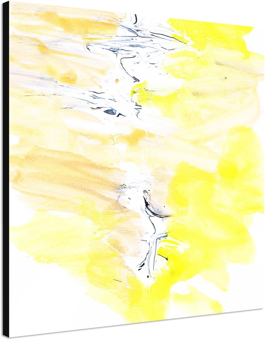 Paul Sinus Art Modernes Wandbild Abstrakt004_60x60cm Abstrakte Kunst Kunstdruck auf Leinwand Zeitlos