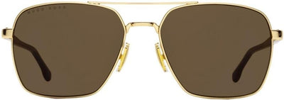 HUGO BOSS Unisex Sunglasses, 000/70 Rose Gold