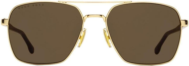 HUGO BOSS Unisex Sunglasses, 000/70 Rose Gold