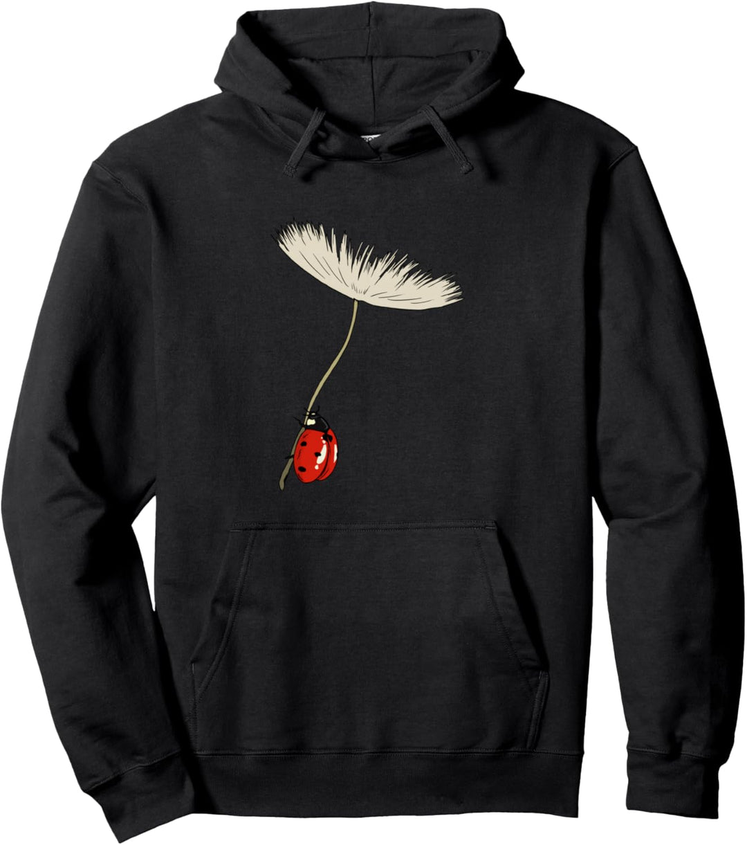 Löwenzahn Samen mit Marienkäfer Geschenk für Marienkäfer Pullover Hoodie