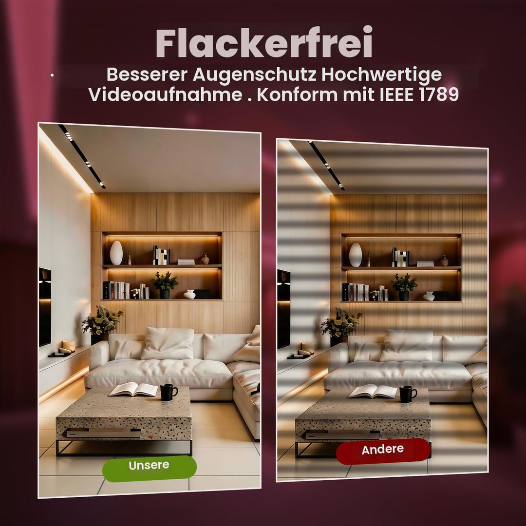 illuburg LED Treiber 24V 80W DALI Push Taster Dimmbar Flackerfrei für LED Streifen Trafo Transformat