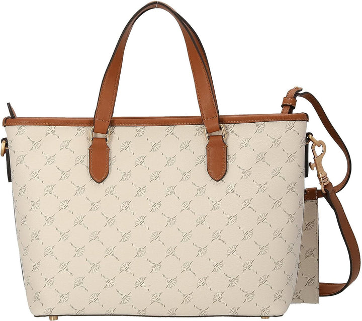 Joop! Women - Cortina Ketty Handtasche für Damen, Stylisches Accessoire mit Zusatztasche in Weiss