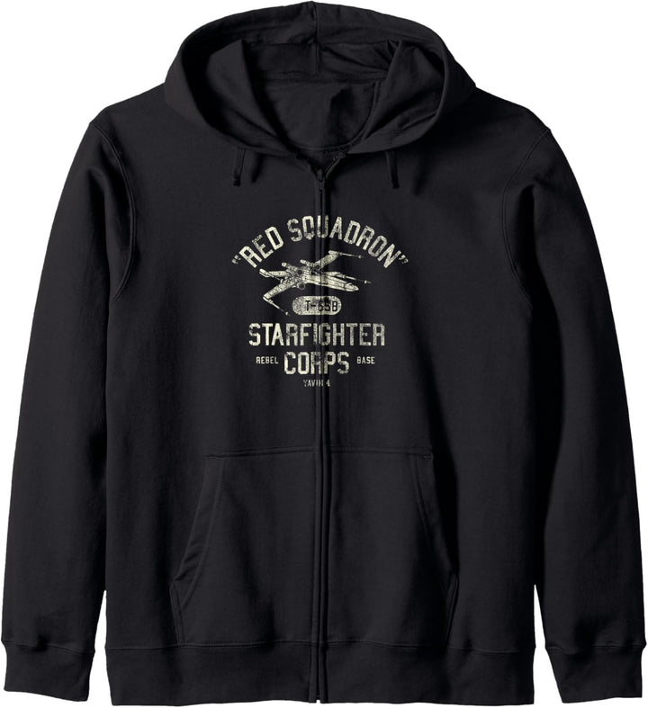 Star Wars Rebel X-Wing Starfighter Corps Collegiate Kapuzenjacke