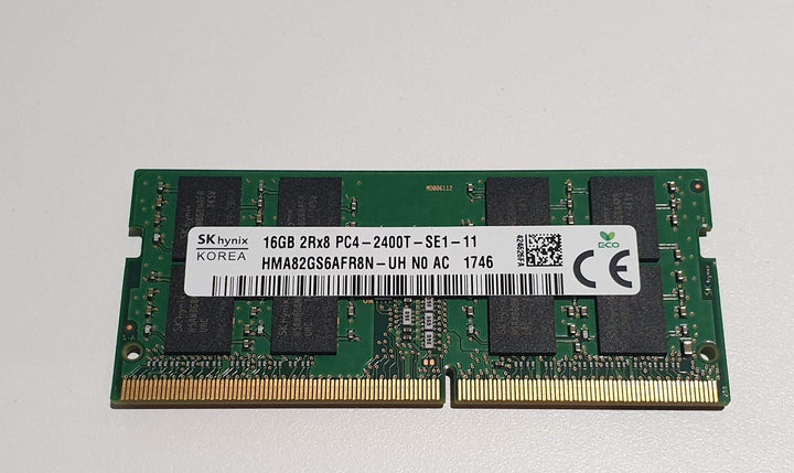 SK hynix SO-DIMM 16GB DDR4-2400 CL17 (1Gx8) DR (HMA82GS6AFR8N-UH)
