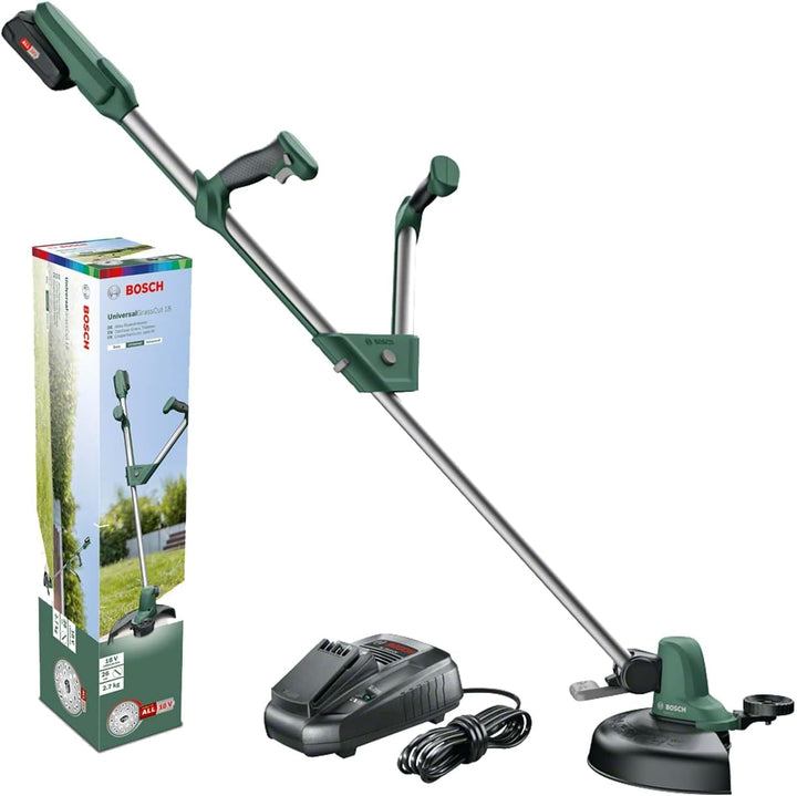 Bosch Akku Rasentrimmer UniversalGrassCut 18V-260 (1x Akku 2,0 Ah, 18 Volt System, Schnittkreisdurch