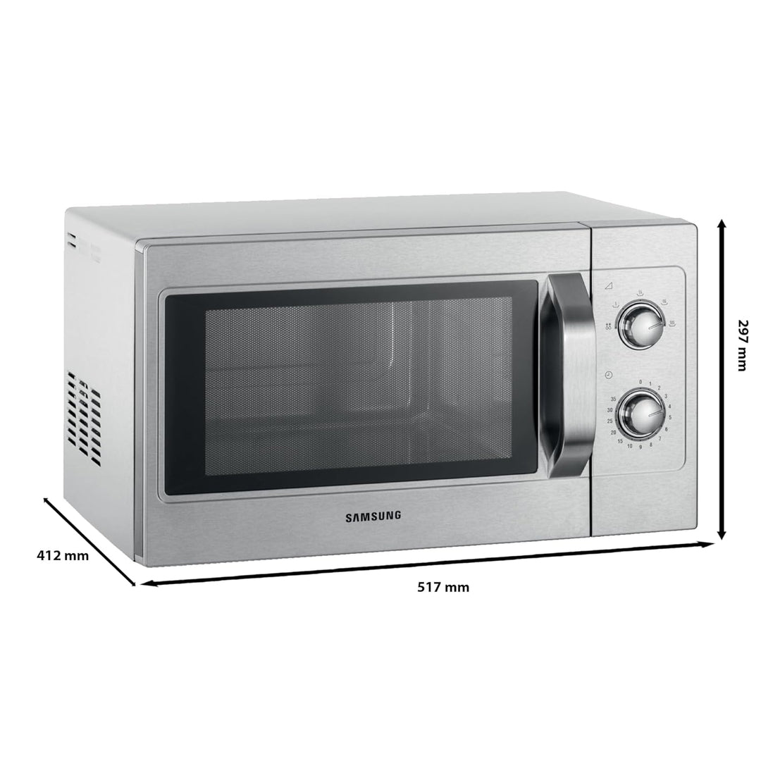 Samsung 380-1004 Mikrowellenherd Modell CM1099A, 26 L, 1600 W, Edelstahl
