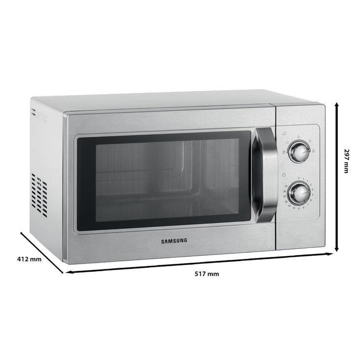 Samsung 380-1004 Mikrowellenherd Modell CM1099A, 26 L, 1600 W, Edelstahl