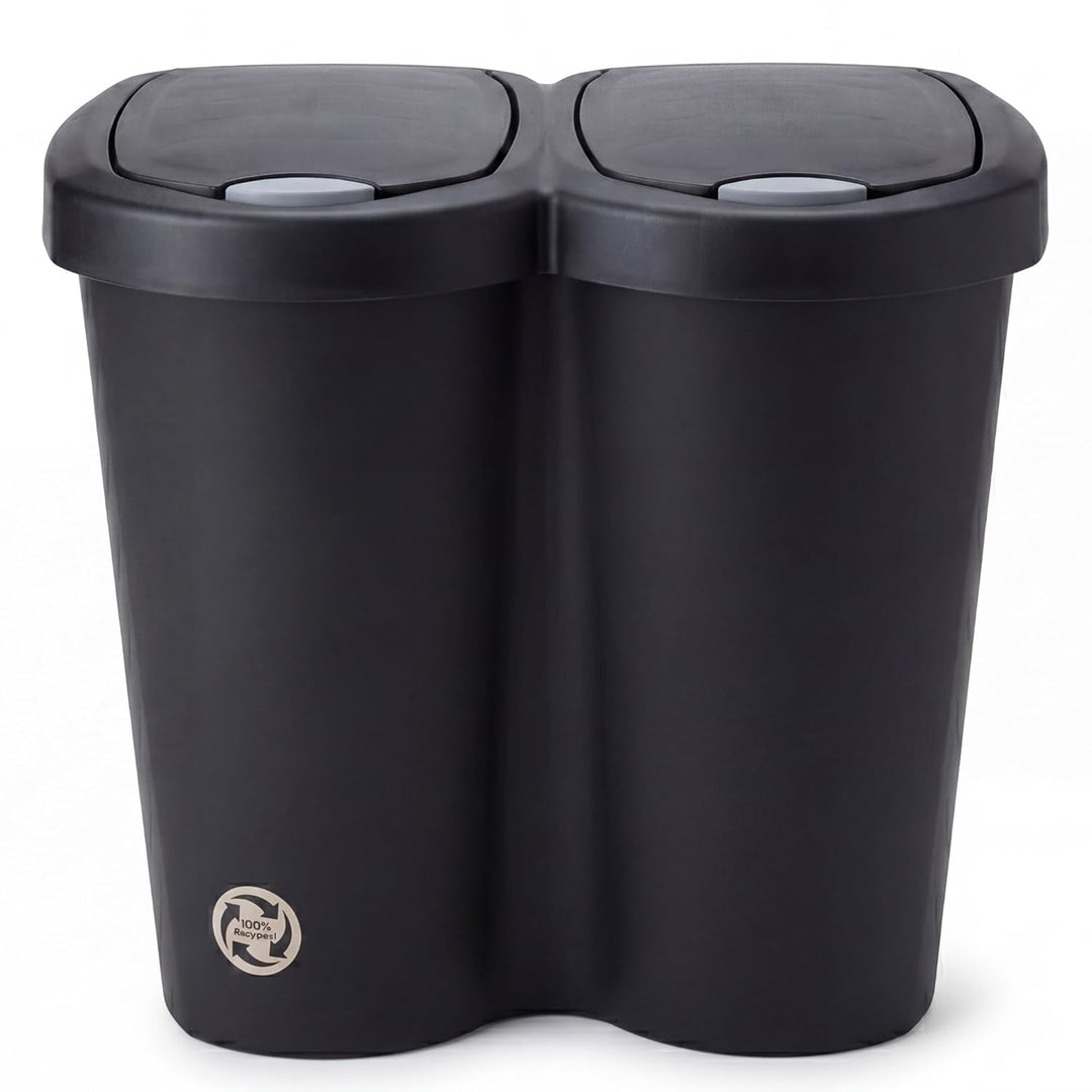 BigDean Duo Bin Mülleimer 2x20 Liter Made in Europa