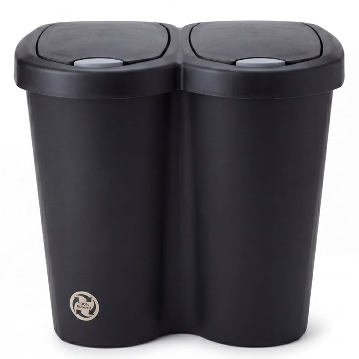 BigDean Duo Bin Mülleimer 2x20 Liter Made in Europa