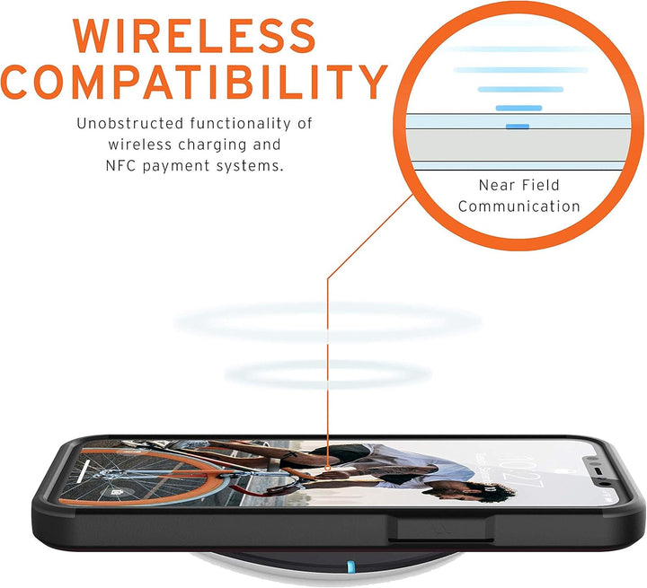 Urban Armor Gear Civilian Hülle Apple iPhone 12 Pro Max (6,7" Zoll) Schutzhülle (Wireless Charging k