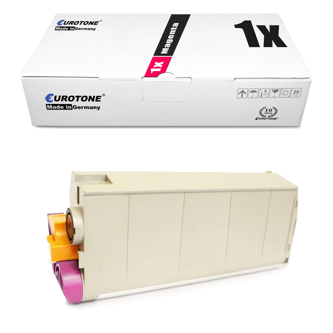 1x Müller Printware Toner für Oki C 710 711 CDTN DM DN WT N DTN ersetzt 43866106 1x Magenta, 1x Mage