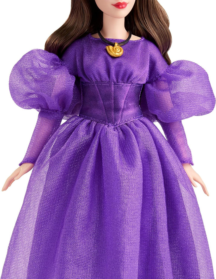 Disney Arielle, die Meerjungfrau - Vanessa Bösewicht in menschlicher Form mit lila Kleid, abnehmbare