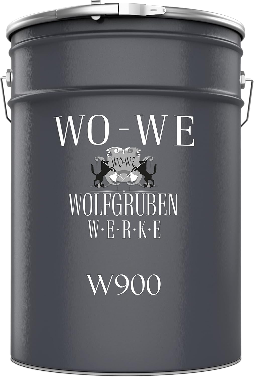 WO-WE Metalllack Metallfarbe Buntlack W900 Decklack für Metall Stahl Eisen Farblos/Transparent 2,5L