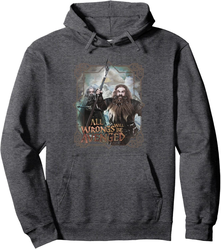 The Hobbit Wrongs Avenged Pullover Hoodie