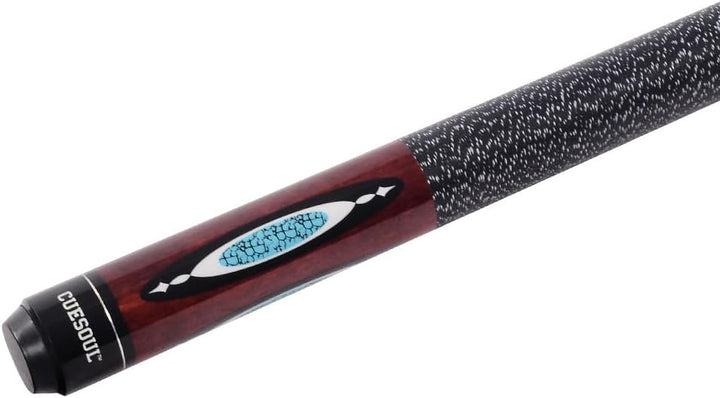 CUESOUL 58 Zoll 19 1/2 Oz Jointed Maple Billiard-Lache-Stichwort CSTB004 11.5MM Queue Spitzen, CSTB0