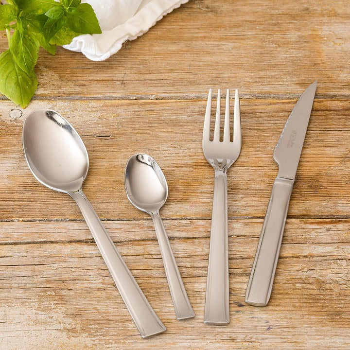 Monix Europa - 24 Stück aus Edelstahl 18 / c mit Steakmesser bedeckt. Kotelettstränge Set 24 piezas,