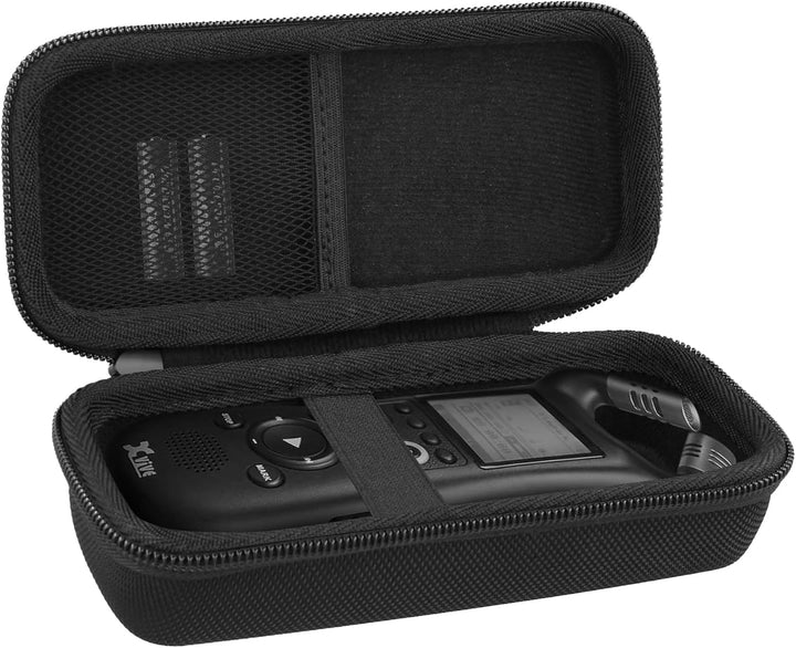 co2CREA Harte Reiseschutzhülle Etui Tasche für Xvive XV1-R Digitaler Handheld Recorder,Nur hülle, fü