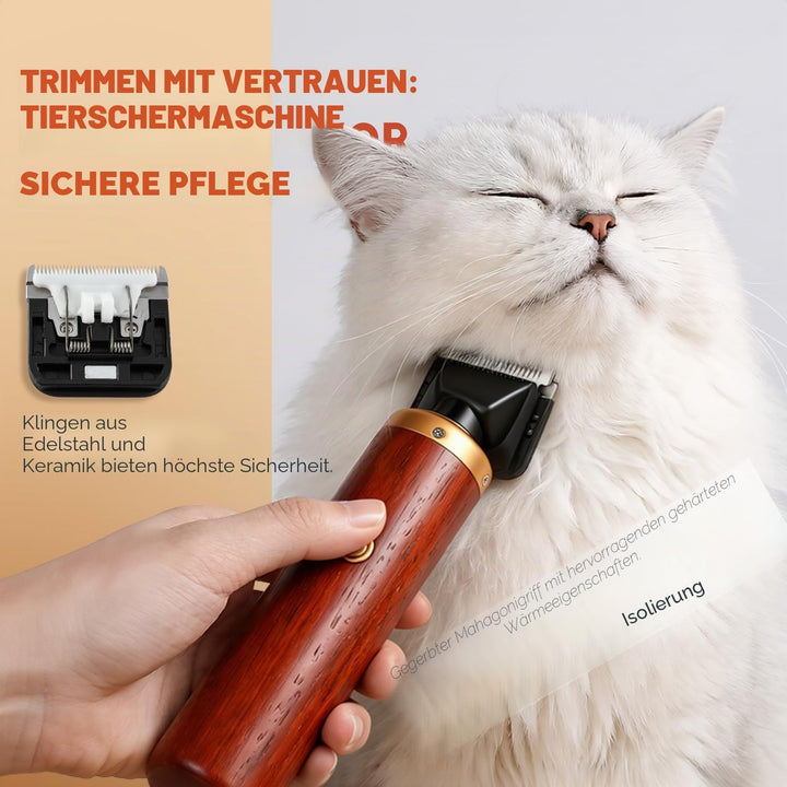 CGOLDENWALL Hundeschermaschine Leise Profi 55W, Geräusch- Und Vibrationsarm Katze Tierhaarschneider,