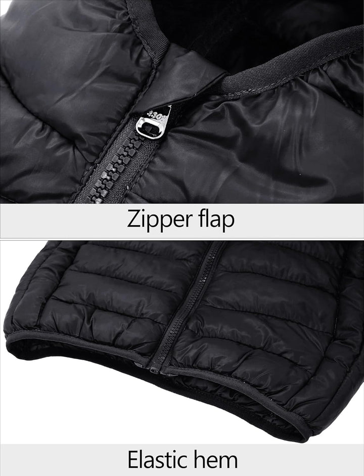 AIEOE Baby Mädchen Daunen Jacke mit Kapuze Mantel Schneeanzug Warmhalten Niedliches kleines Mädchen