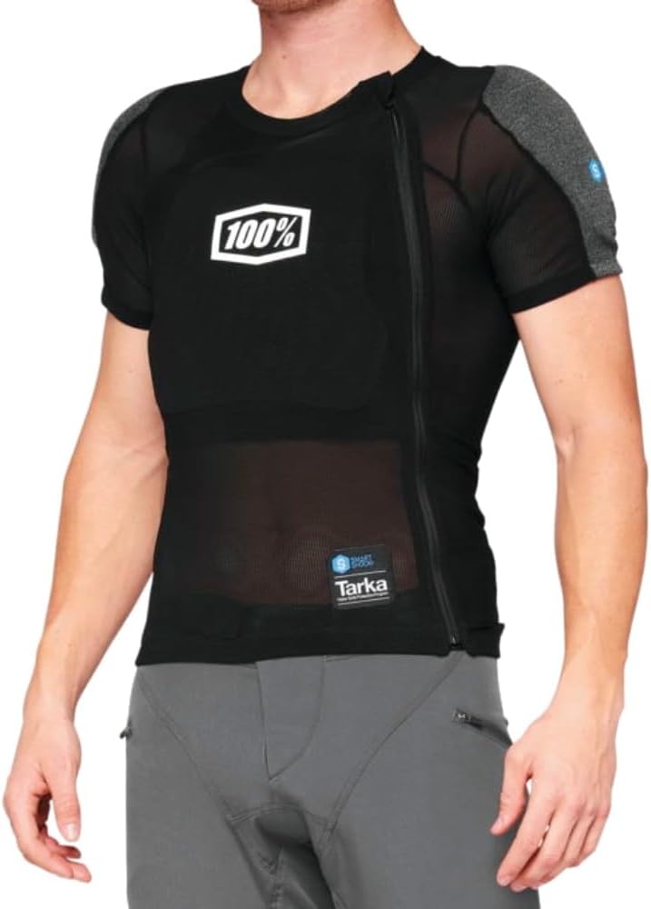 100% Tarka Kurzarm Schutzweste schwarz, S