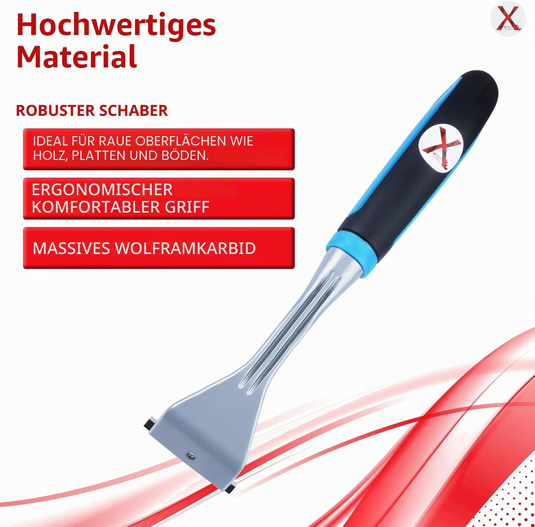 Farbschaber 50mm mit Hartmetallklingen Ergonomisches Design ersetzen Bahco 650 Hergestellt von Xcali